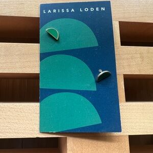 NEW Larissa Loden Pair of Green Half Circle Earrings Jewelry